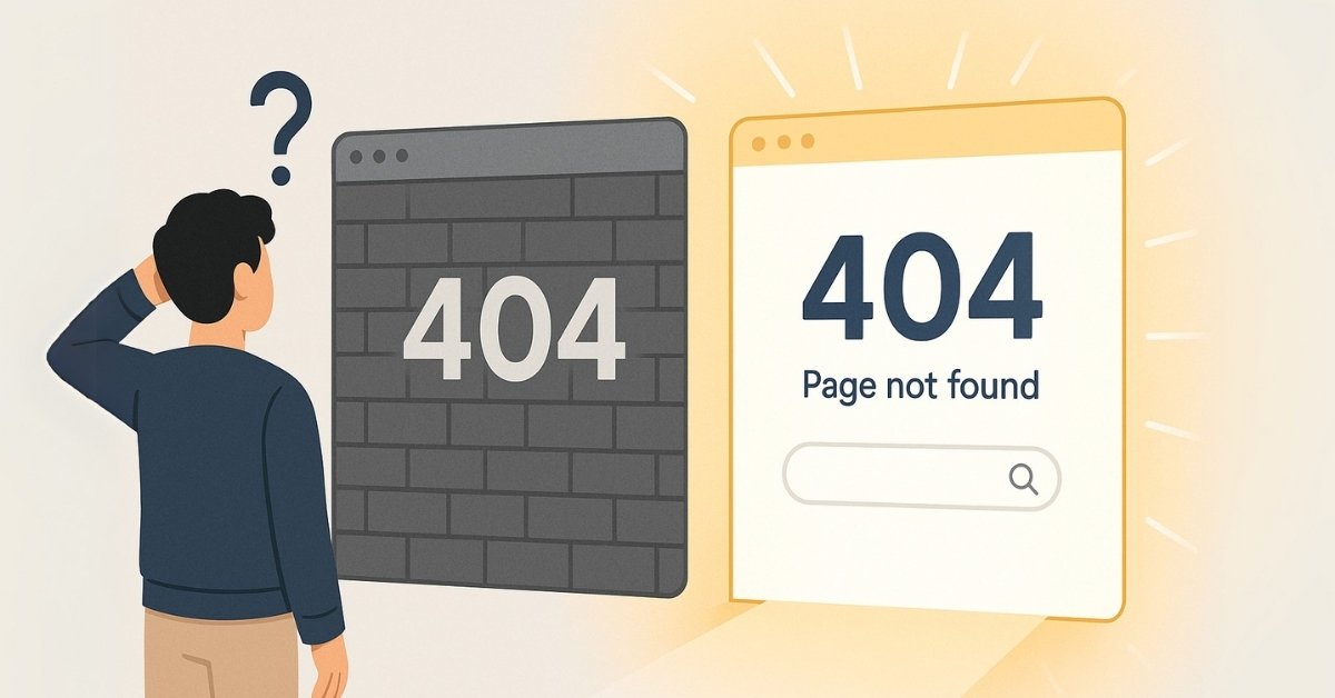 Turning a dead end into help: learn to Set Up Custom 404 Page for a better user experience.